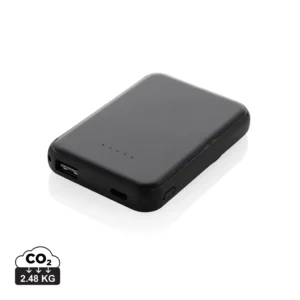 Stellar RCS rplastic 5000 mah 5W magnetische powerbank zwart