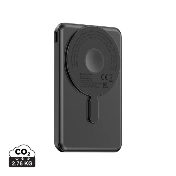 Urban Vitamin Redwood 5-in-1 5.000mAh 20W PD magn. powerbank zwart