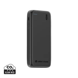 Urban Vitamin San Mateo 45W 20.000 mAh powerbank zwart