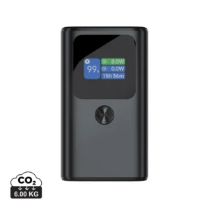 Urban Vitamin Campbell 55W 10.000 mAh zakformaat powerbank grijs