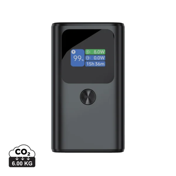 Urban Vitamin Campbell 55W 10.000 mAh zakformaat powerbank grijs