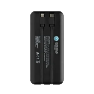 Gridley RCS gerecycled plastic 20000 65W laptop powerbank