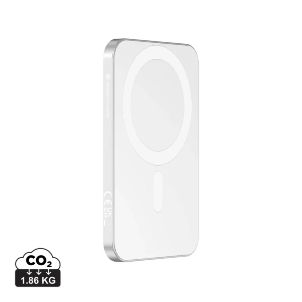 Urban Vitamin Burbank RCS rplastic/alu 3.000 mAh powerbank zilver