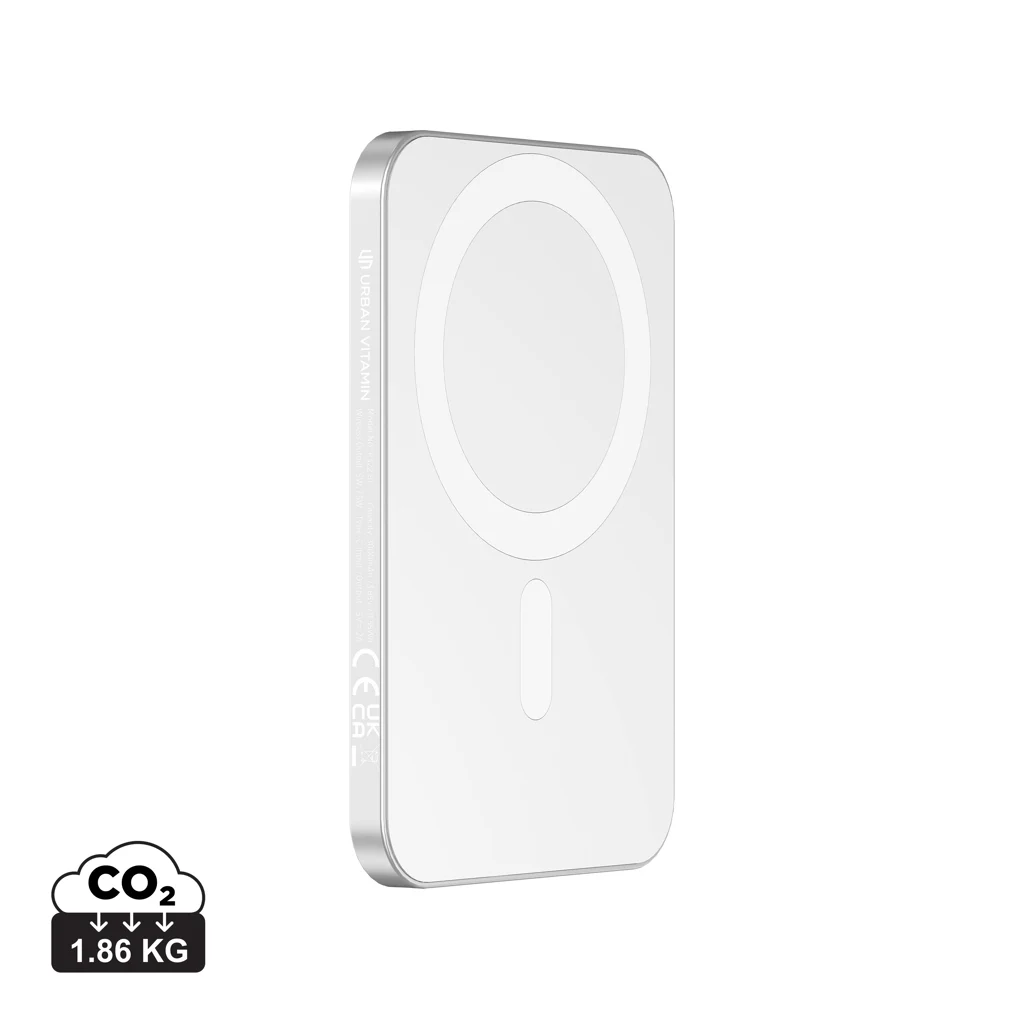 Urban Vitamin Burbank RCS rplastic/alu 3.000 mAh powerbank zilver