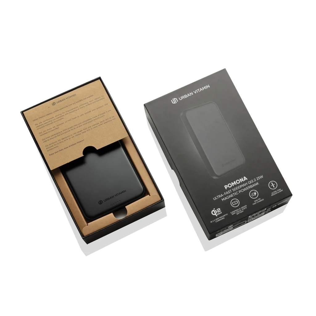 Urban Vitamin Pomona 5000mAh Qi2.2 25W magnetische powerbank