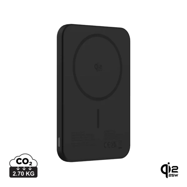 Urban Vitamin Pomona 5000mAh Qi2.2 25W magnetische powerbank zwart