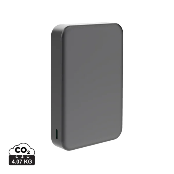 Quantum RCS ultra-fast 10.000mAh magnetische 25W powerbank grijs, zwart