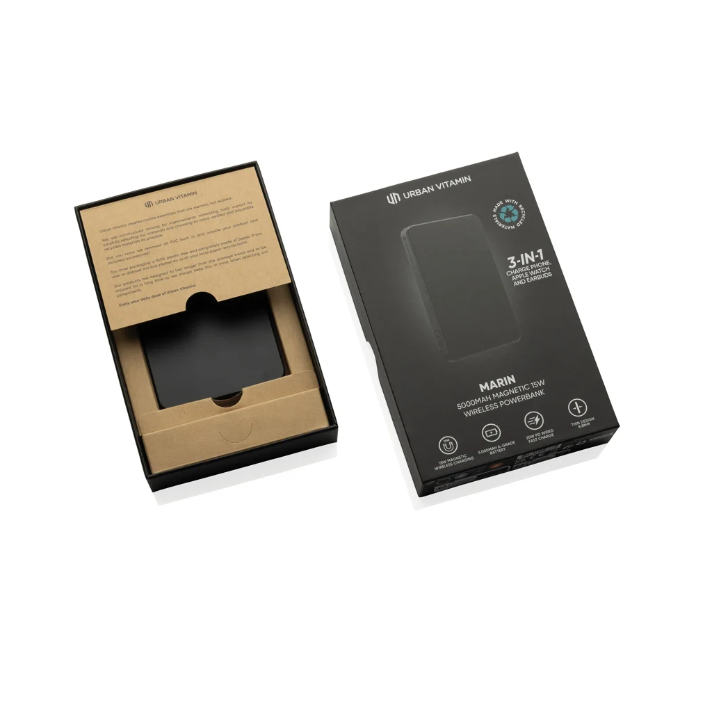 Urban Vitamin Marin 5000mAh magnetic 15W wireless powerbank