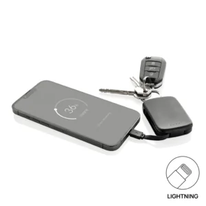 Nexo RCS sleutelhanger powerbank 2.000 mAh met geïntegreerde