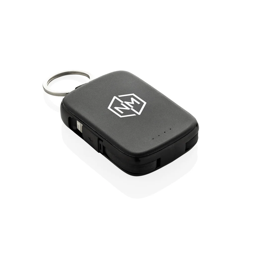 Nexo RCS sleutelhanger powerbank 2.000 mAh met geïntegreerde
