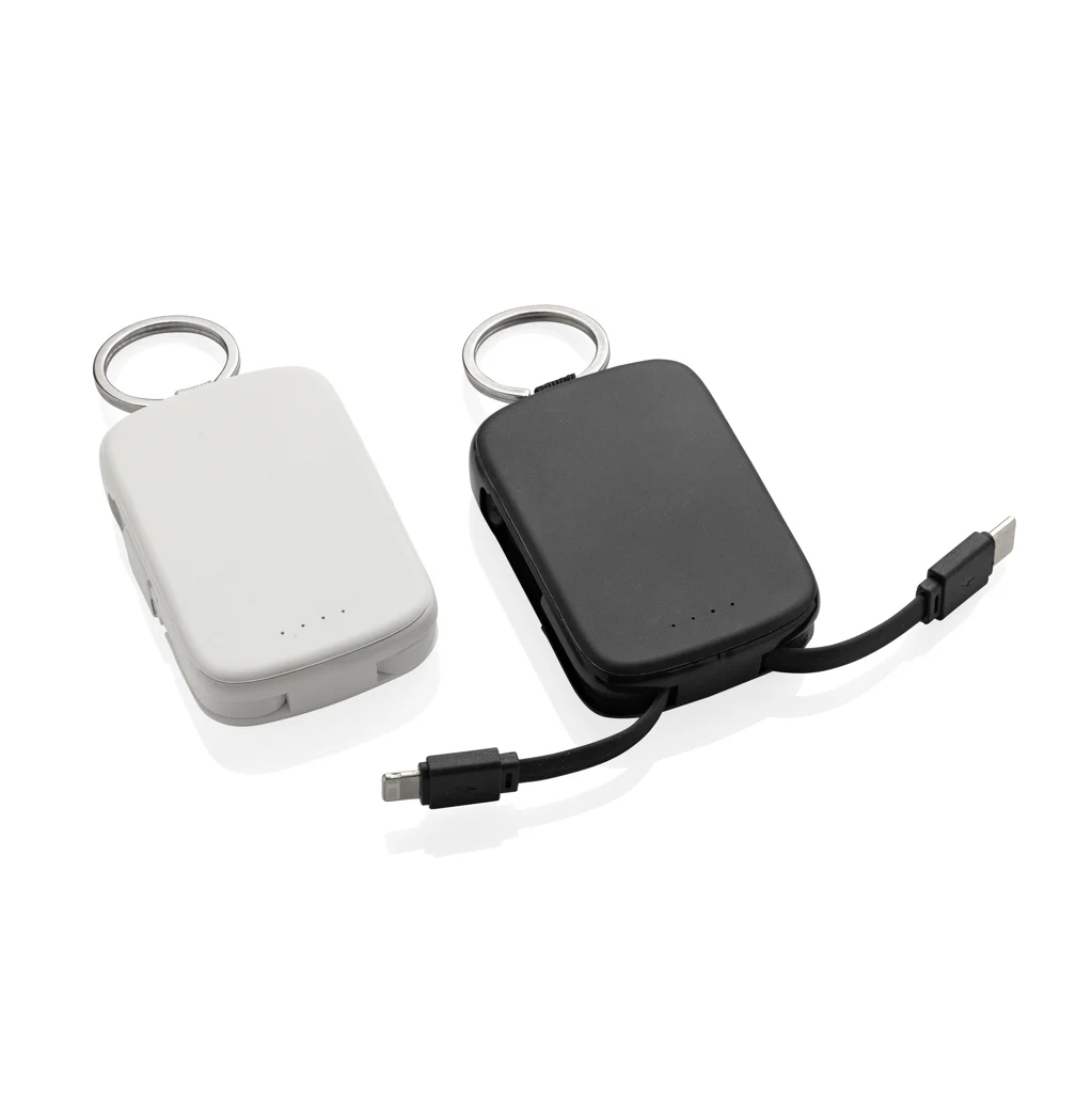Nexo RCS sleutelhanger powerbank 2.000 mAh met geïntegreerde
