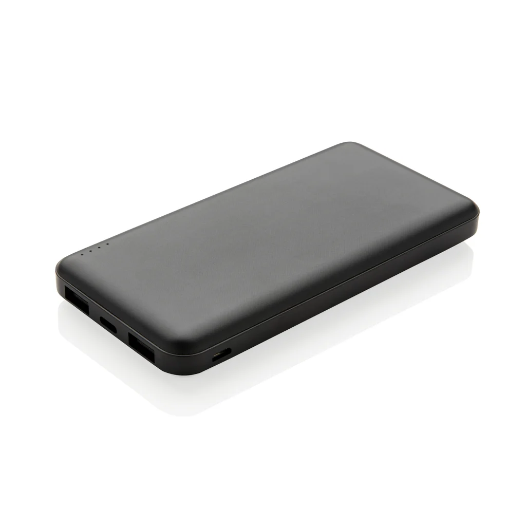 High density 10.000 mAh zakformaat powerbank