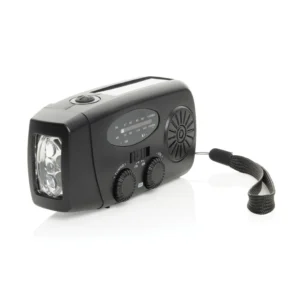 RescueWave noodradio van RCS gerecycled plastic