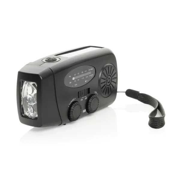 RescueWave noodradio van RCS gerecycled plastic