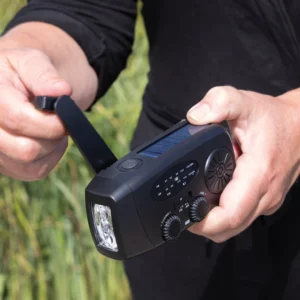 RescueWave noodradio van RCS gerecycled plastic
