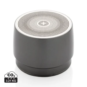 Swiss Peak 5W draadloze bass speaker grijs, grijs
