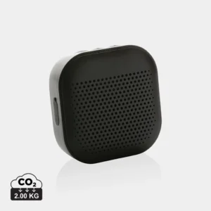 RCS gerecycled plastic Soundbox 3W speaker zwart
