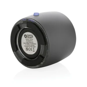 Swiss Peak RCS gerecycled aluminium 3W bass speaker