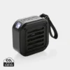 3W RCS gerecycled plastic draadloze Sunwave solar speaker zwart