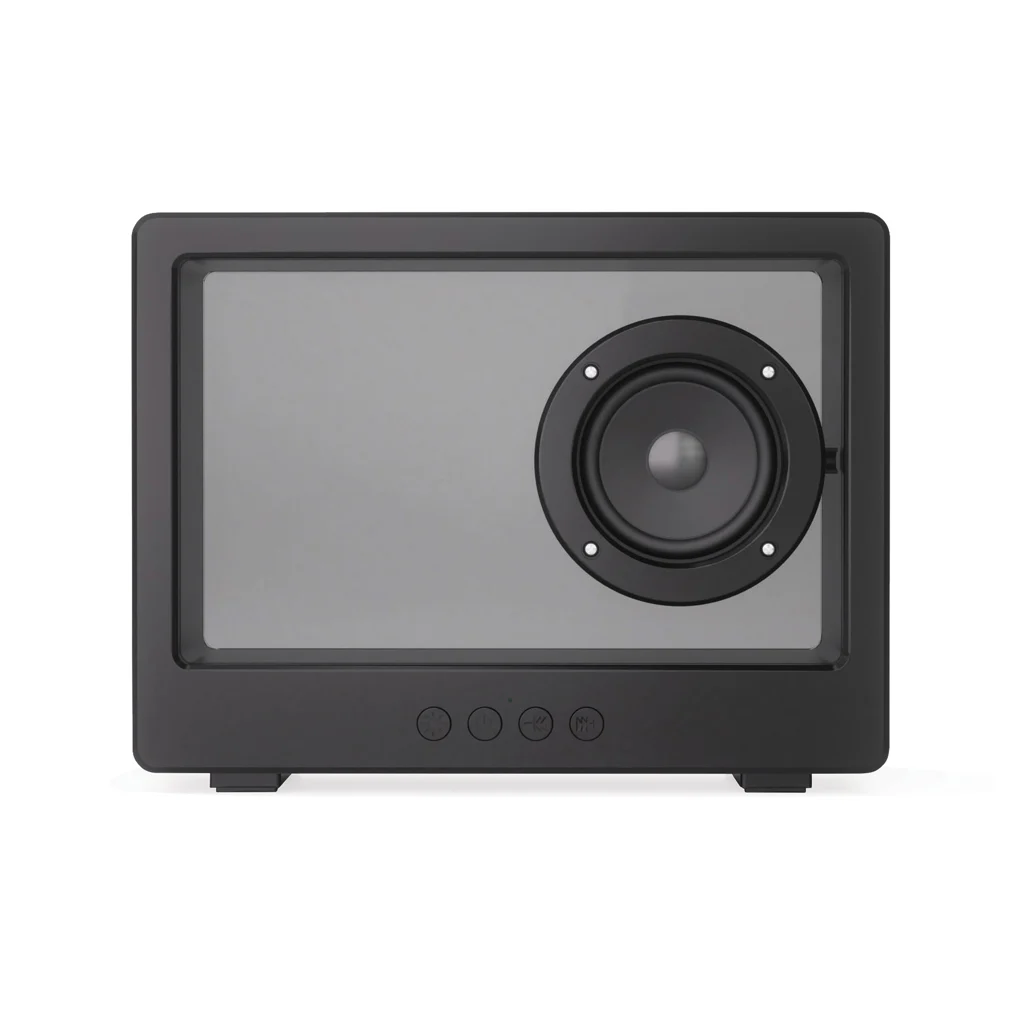 Soundclear transparante 5W draadloze speaker zwart