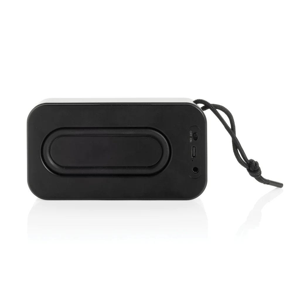 Swiss Peak RCS gerecycled aluminium 10W bass speaker