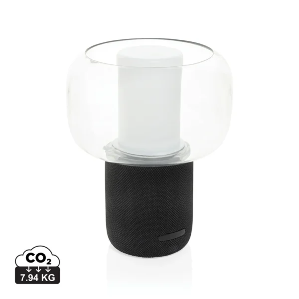 Lux RCS rplastic 10W luidspreker/lamp zwart