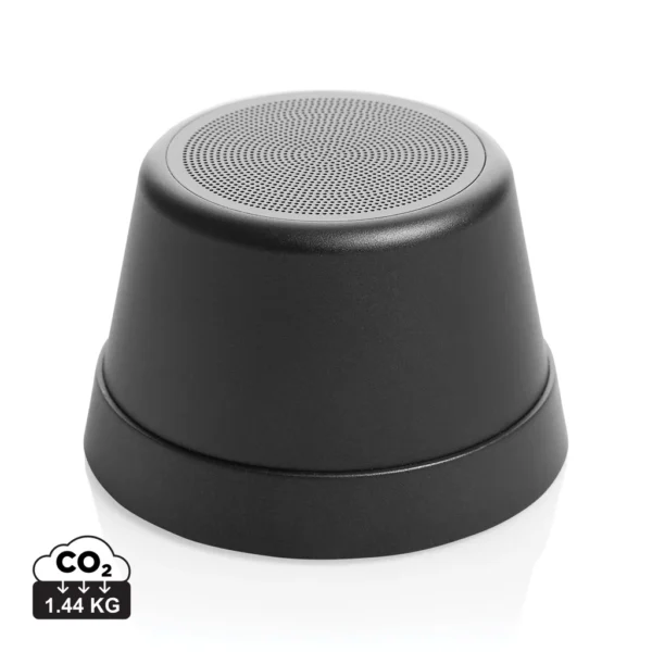 Nivio RCS gerecycled aluminum magnetische 5W Speaker zwart