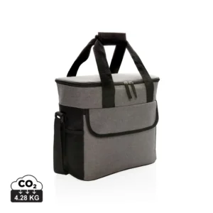 Grote basic koeltas grijs, zwart