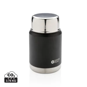 Swiss Peak Elite copper vacuüm voedselcontainer zwart