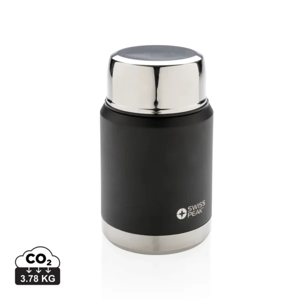 Swiss Peak Elite copper vacuüm voedselcontainer zwart