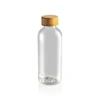 GRS recycled PET fles met bamboe dop
