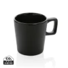 Keramische moderne koffiemok 300 ml zwart, zwart