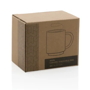 Keramische stapelbare mok 180 ml