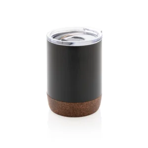 RCS gerecycled roestvrijstalen koffiebeker met kurk