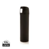 RCS gerecycled roestvrijstalen easy lock thermosfles zwart