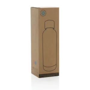 Wood RCS-gecertificeerde gerecycled rvs vacuümfles