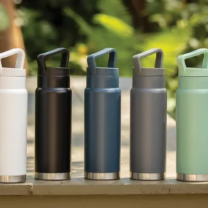 Lekvrije vacuümfles on-the-go met handvat