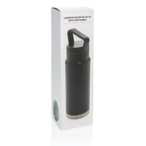 Lekvrije vacuümfles on-the-go met handvat