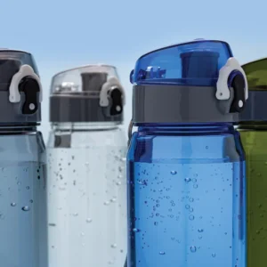 Yide RCS Gerecyclede PET lekvrije afsluitbare fles 600ml