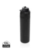 Omni Sip RCS Recycled RVS waterfles 720ML zwart