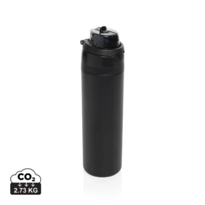 Omni Sip RCS Recycled RVS waterfles 720ML zwart