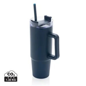 Tana RCS plastic tumbler met handvat 750 ml donkerblauw