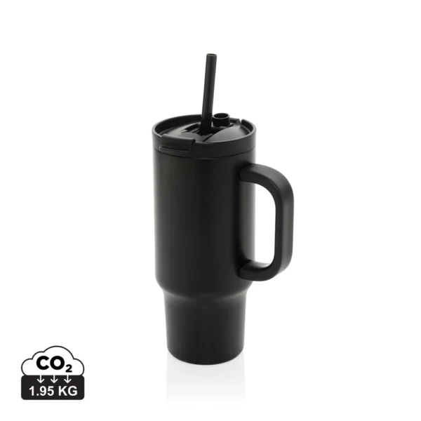 Cruiser RCS recycled lekvrije compacte beker 480ML zwart