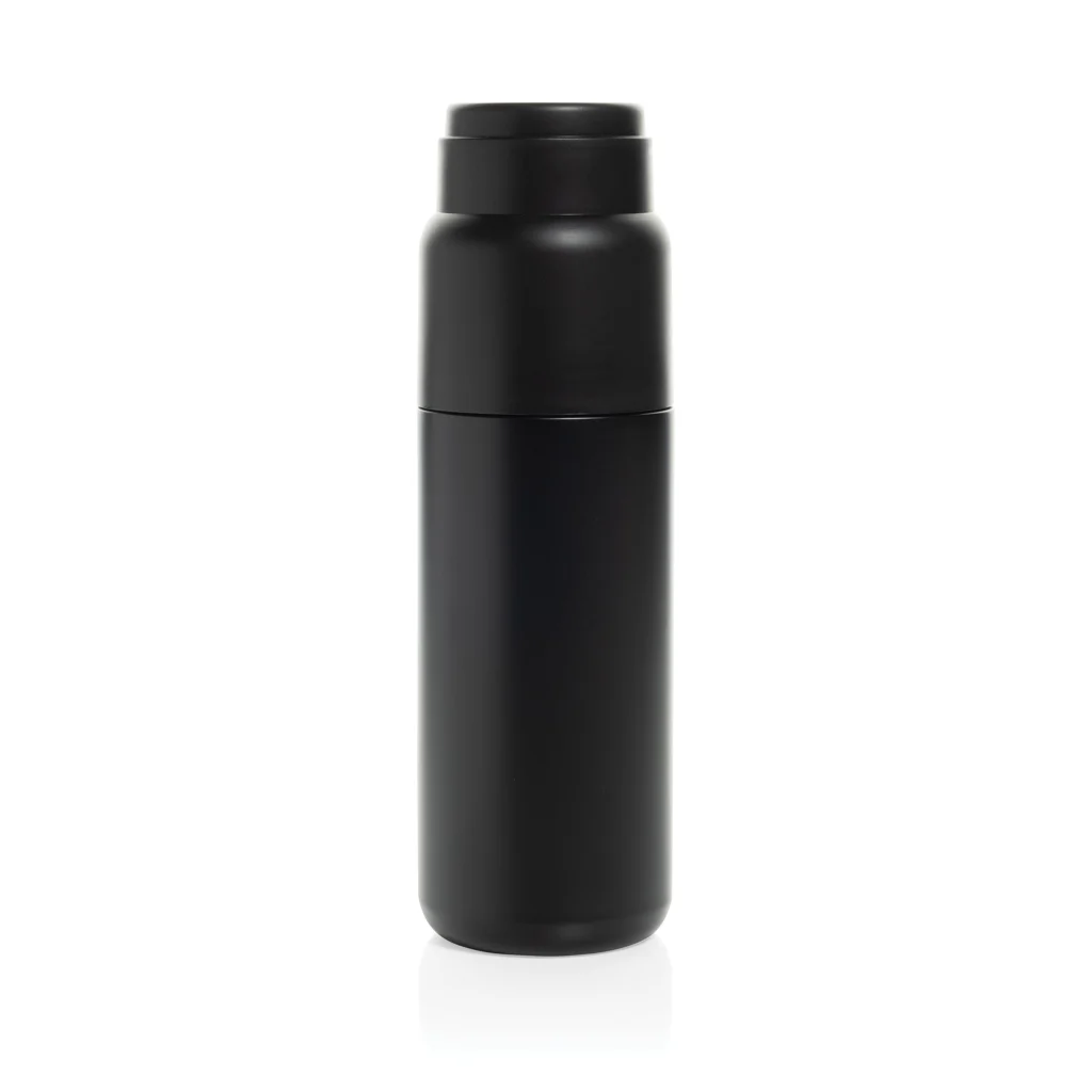 Thermocup RCS recycled geisoleerde fles met beker 500ml