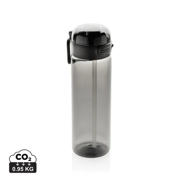 SipnLock RCS RPET Leakproof sport water fles 800ML zwart