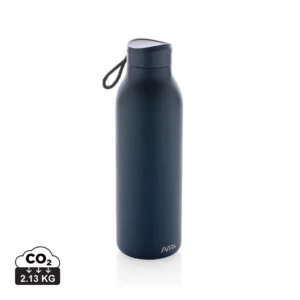Avira Avior RCS gerecycled roestvrijstalen fles 500 ML donkerblauw