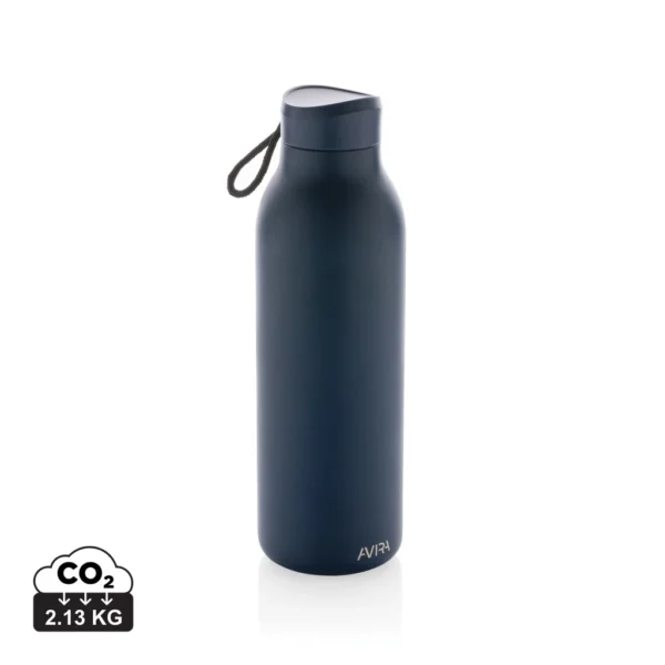 Avira Avior RCS gerecycled roestvrijstalen fles 500 ML donkerblauw
