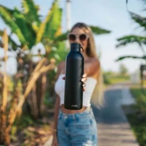 Avira Avior RCS gerecycled roestvrijstalen fles 1L