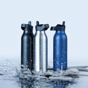 Avira Ara RCS recycled staal fliptop water fles 500ML
