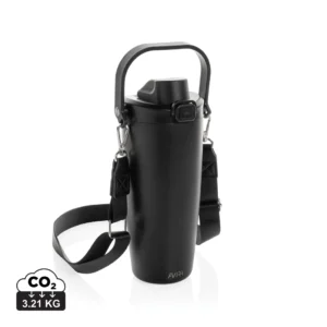 Avira Ayala RCS R-RVS duosip afsluitbare crossbody tumbler zwart